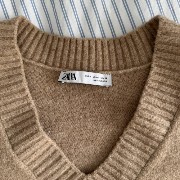 Zara V-Neck Sweater - Picture 3 of 3
